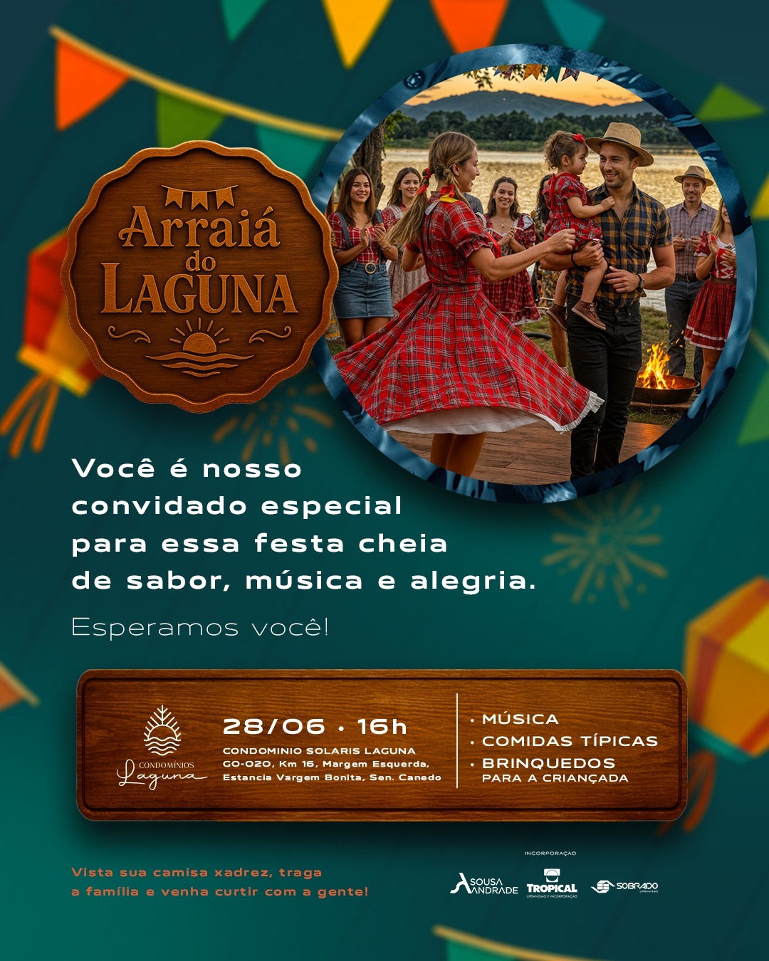 Arraiá Laguna 2025